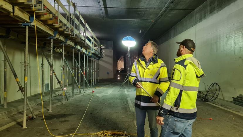 Sanierung Schmittentunnel: Lokalaugenschein am 9. Mai 2024