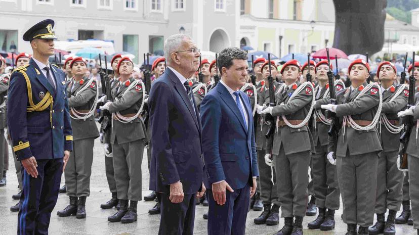 Rumänischer Präsident auf Staatsbesuch in Salzburg