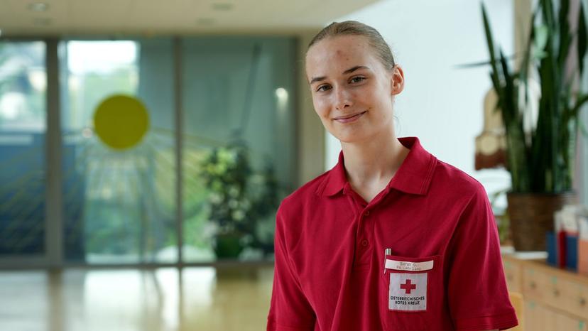 Pflegekampagne Das ist stark: Sarah Grubinger