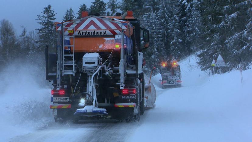 Schnee-Einsatz