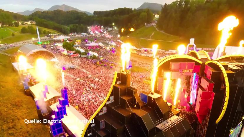 Sicherheit für das Electric Love Festival