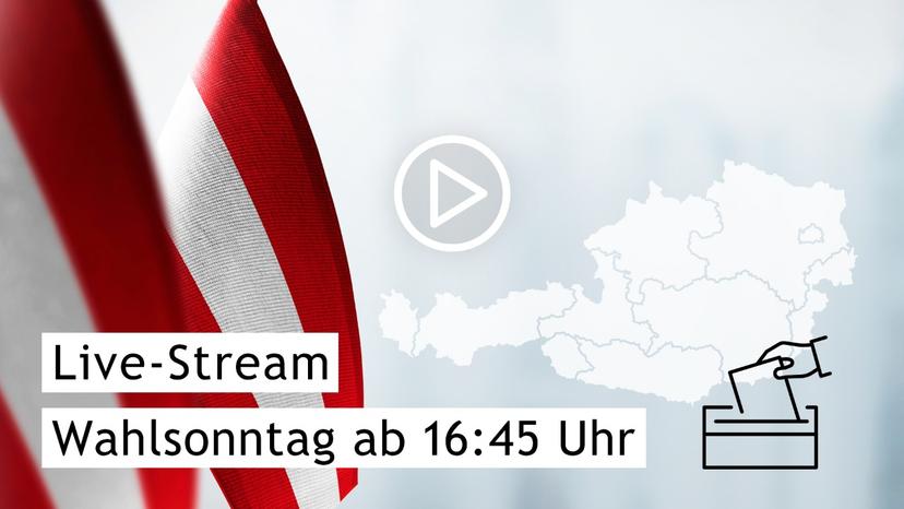 Live-Stream zur Nationalratswahl 2024