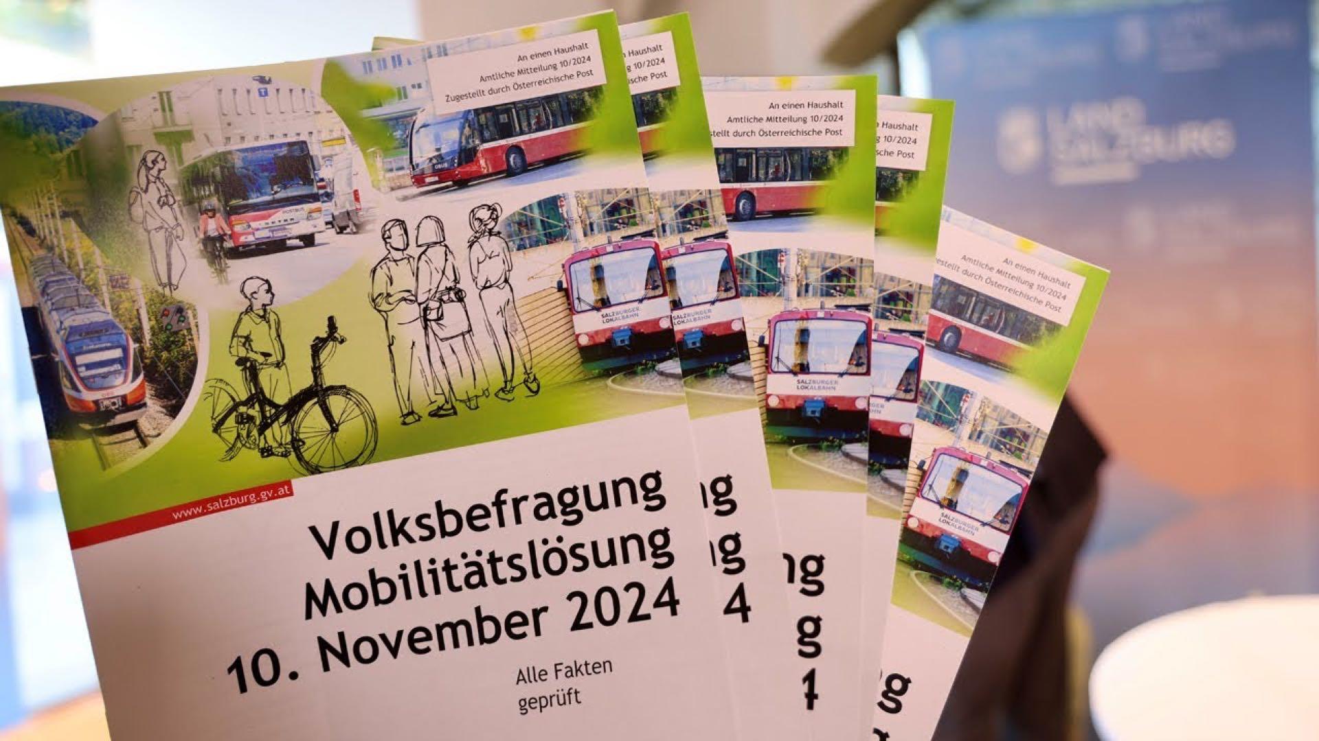 Infobroschüre Mobilitätslösung für 200.000 Haushalte Poster