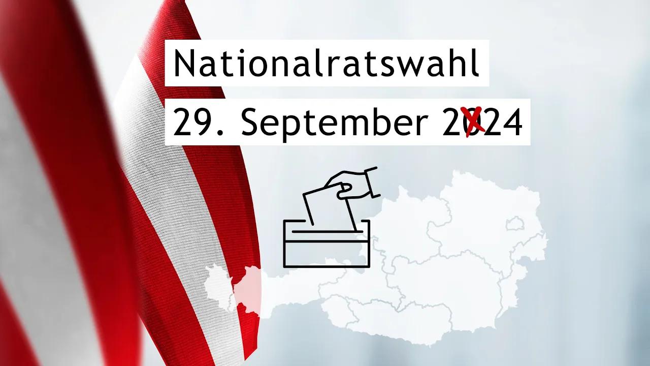 Infovideo zur Nationalratswahl 2024 Poster