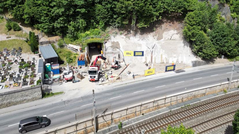 Schmittentunnel bekommt neuen Rettungsstollen