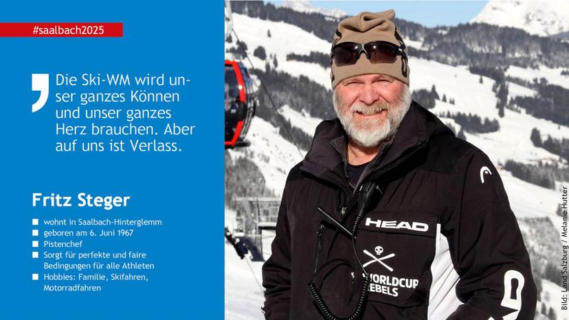 Die Ski-WM im Herzen: Fritz Steger