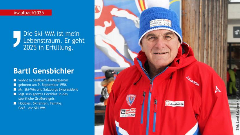 Die Ski-WM im Herzen: Bartl Gensbichler