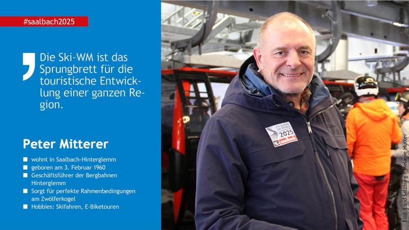 Die Ski-WM im Herzen: Peter Mitterer