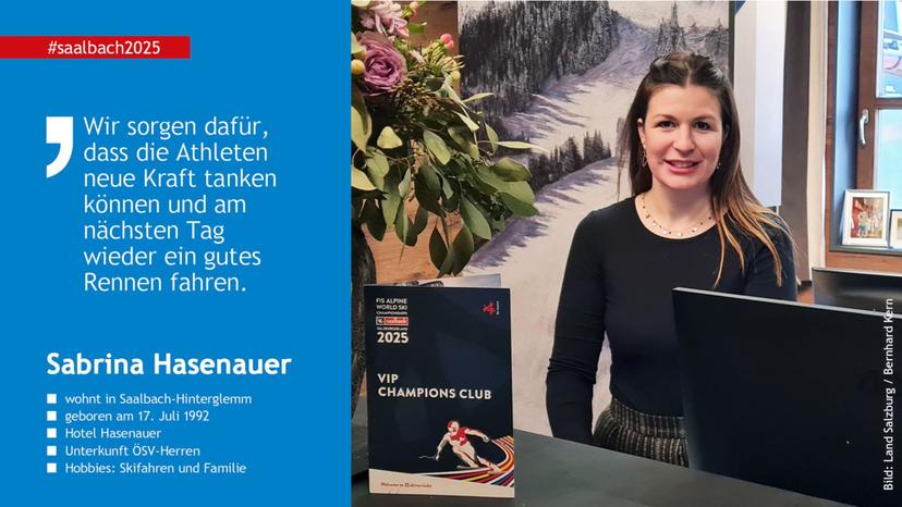 Die Ski-WM im Herzen: Sabrina Hasenauer