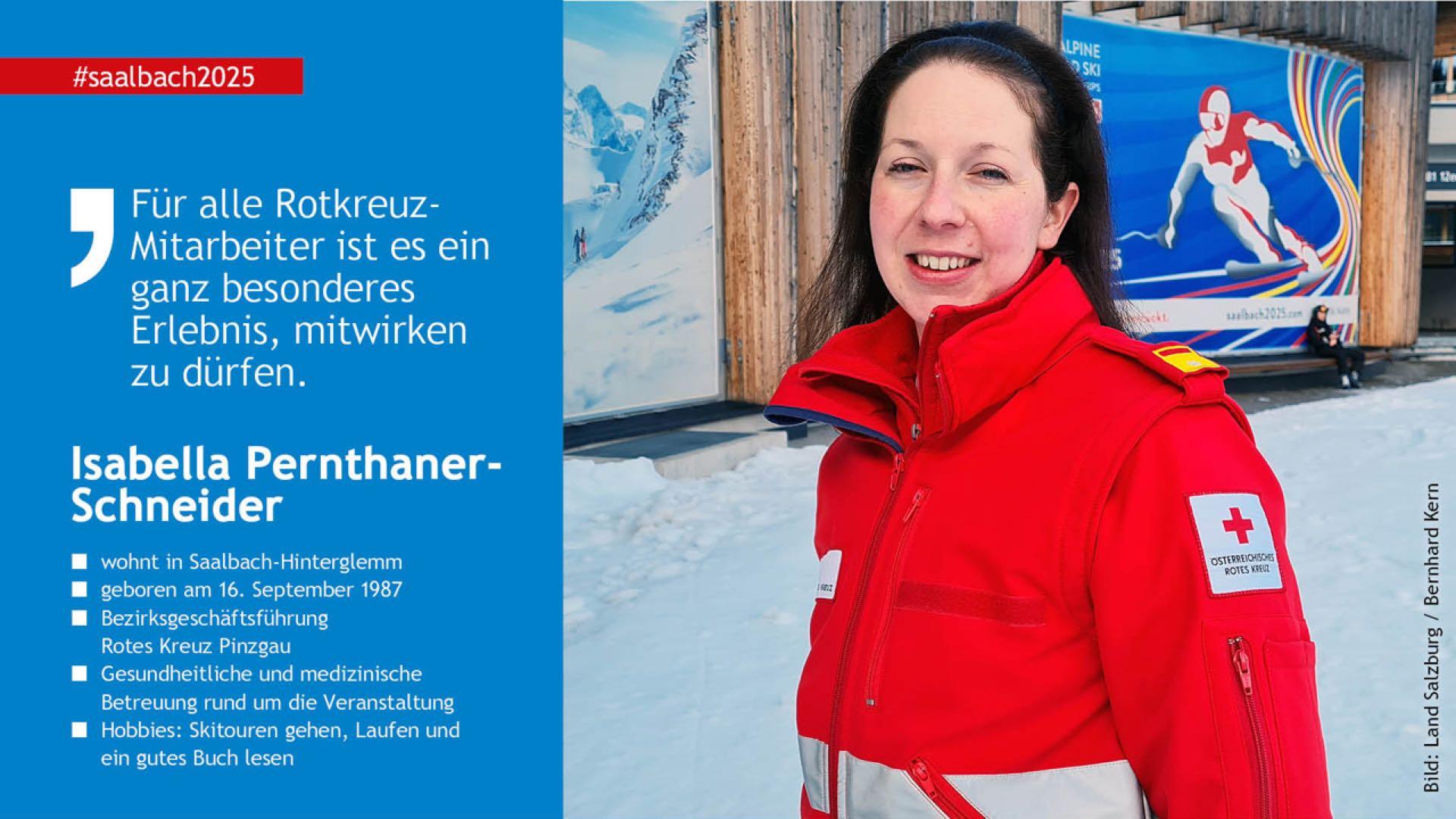 Die Ski-WM im Herzen: Isabella Pernthaner-Schneider