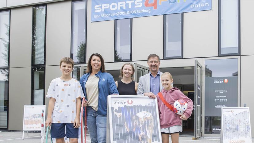 Ferienprogramm Sports4fun tourt durch Salzburg