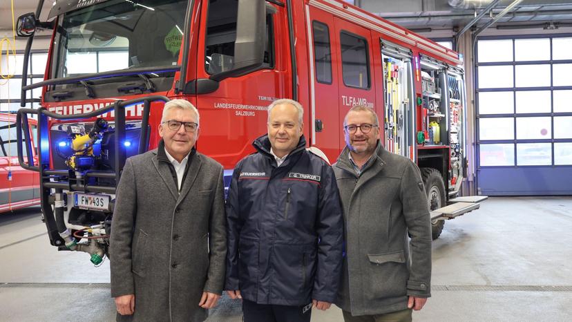 Waldbrände: Land investiert in modernes Löschfahrzeug