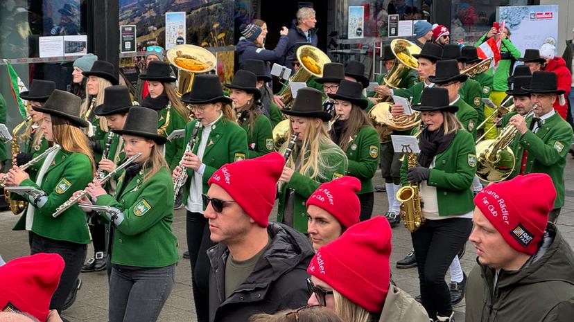 WM-Check: Trachtenmusik trifft Skifans