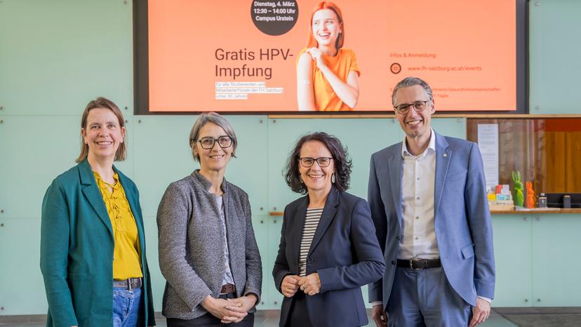 Erfolgreiche HPV-Impfaktion an der FH Salzburg