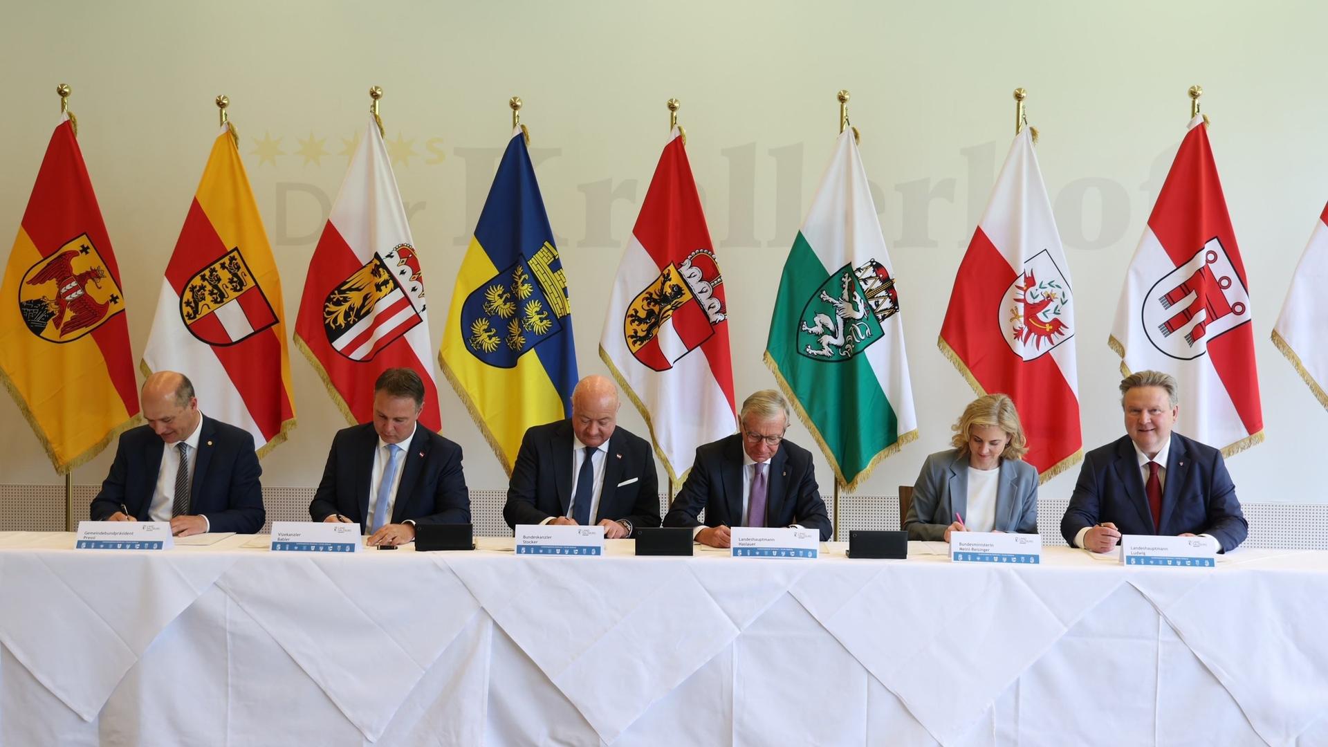 Reformpartnerschaft in Leogang unterzeichnet Poster