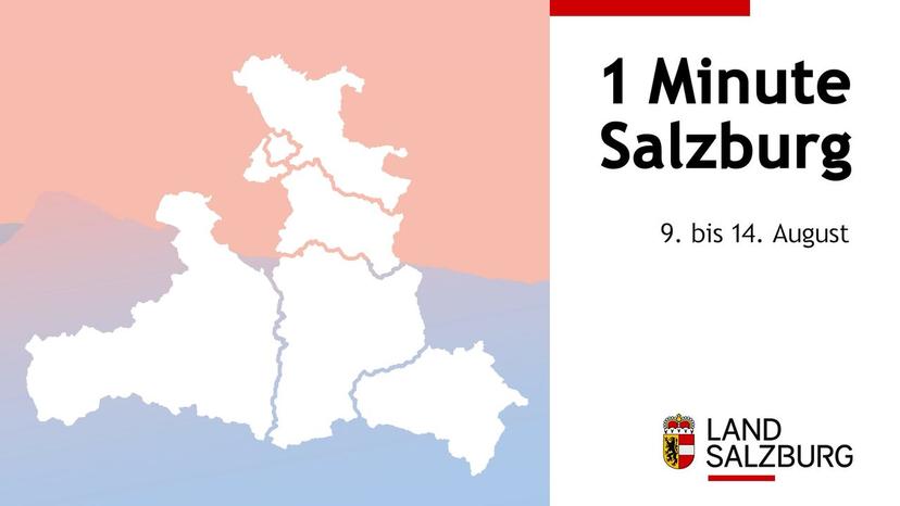 1 Minute Salzburg: 9. bis 14. August 2025