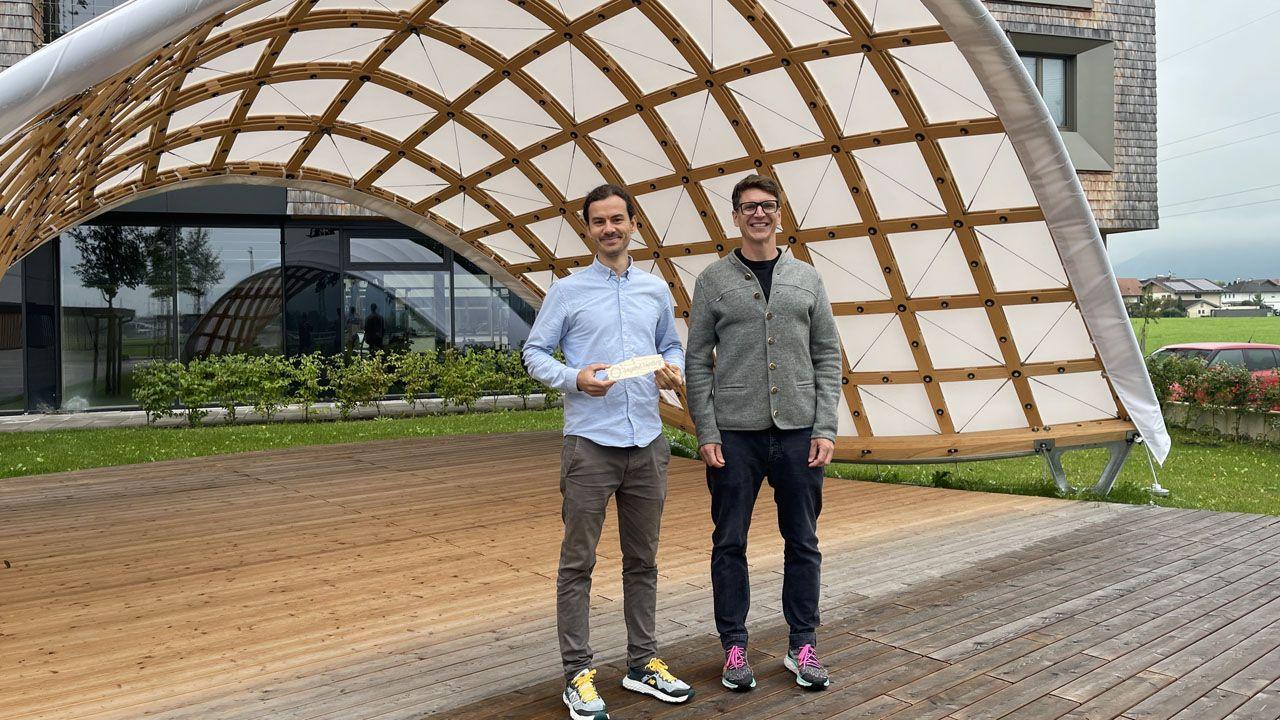 „FLEXGrid“ für Strukturen aus heimischem Holz Poster