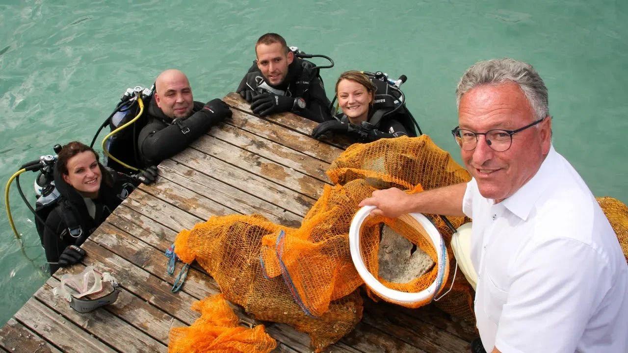 Abtauchen für die Umwelt