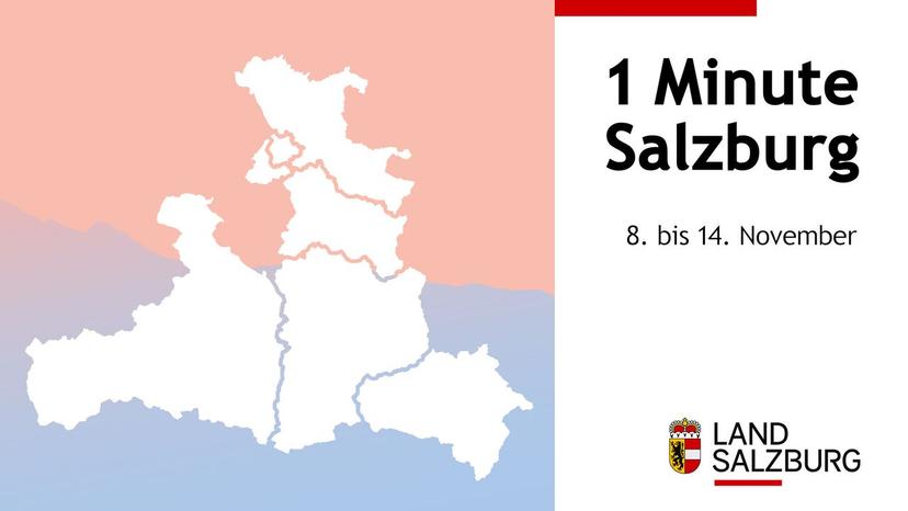 1 Minute Salzburg: 8. bis 14. November 2025