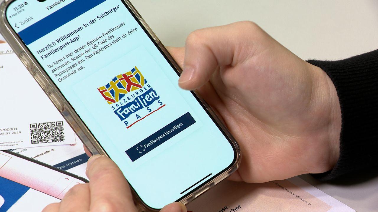 So kommt der Familienpass in die Land Salzburg-App Poster