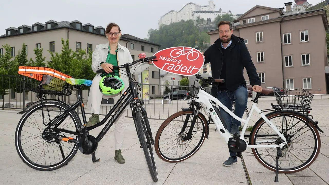 Startschuss für "Salzburg radelt"