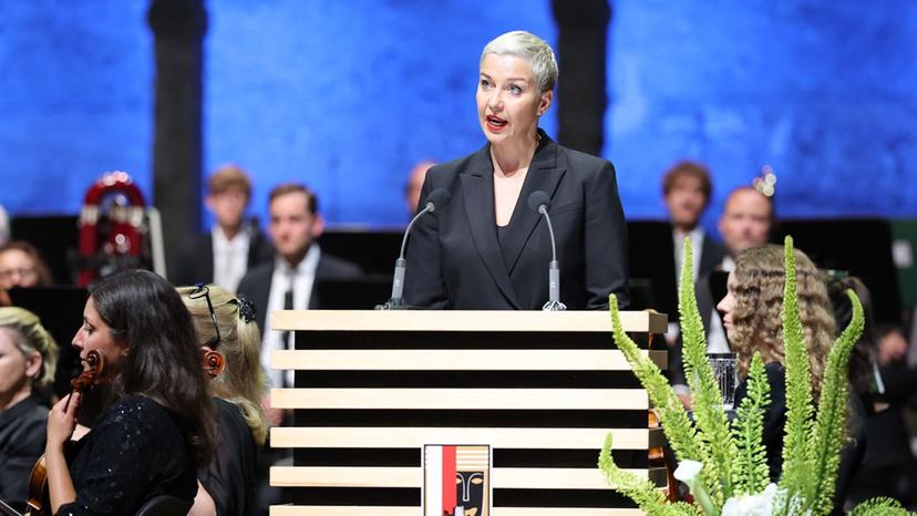 Festspieleröffnung 2026: Festrede von Maria Kalesnikava