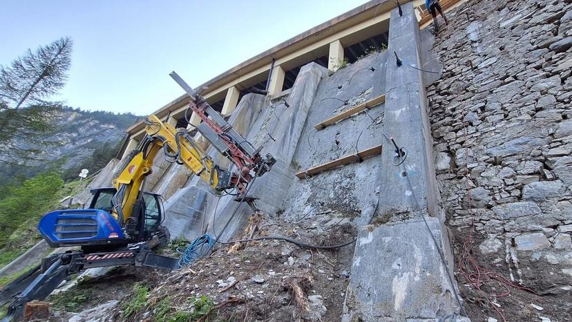 Sanierung Stützbauwerk an der B99 Katschbergstrasse