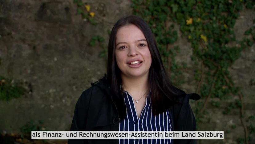 Lehre Land Salzburg. Vanessa erzählt