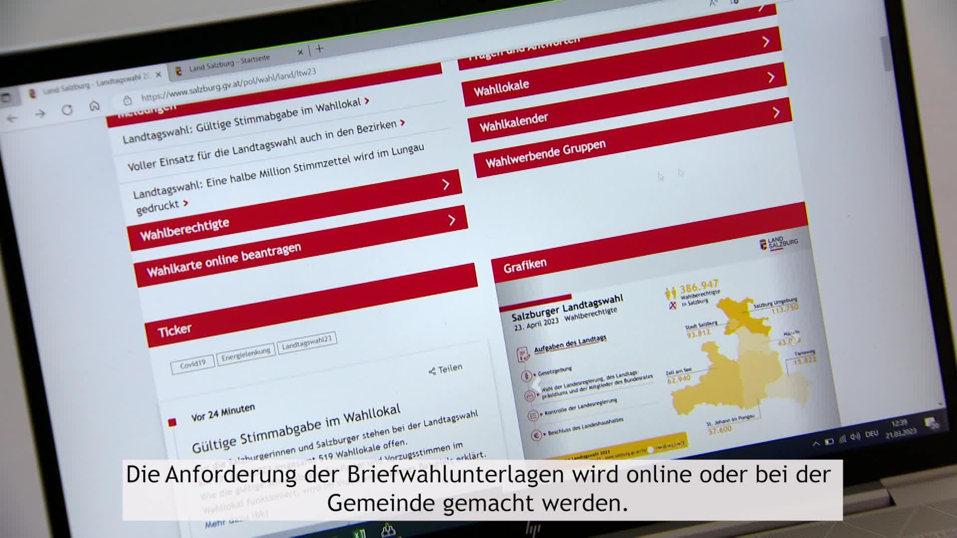 Landtagswahl 2023: Gültig wählen mit Wahlkarte