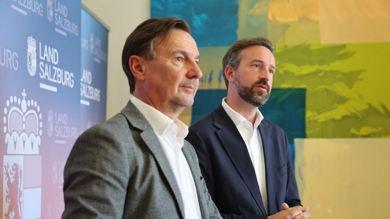 Pinzgauer Lokalbahn und Landesentwicklungsprogramm: Statement nach der Regierungssitzung Poster