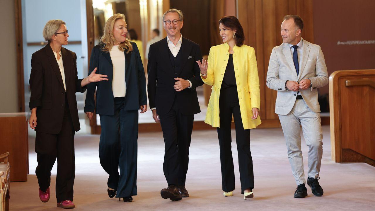 Pressekonferenz: Zukunft der Salzburger Festspiele Poster